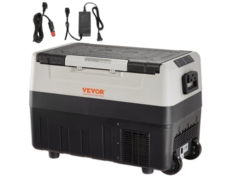 Compresor portátil para refrigerador de coche, congelador de 58Qt, zona dual para coche doméstico VEVOR