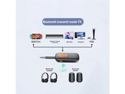 Transmisor y receptor de audio Bluetooth 5.4 2 en 1 de Rosewell