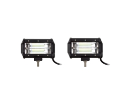 Barra de luces LED, luces de conducción todoterreno, combinación de luces de trabajo, 2 piezas de 5 pulgadas y 72 W OEM