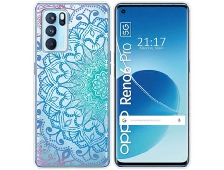 Carcasa Oppo Reno 6 Pro 5G TUMUNDOSMARTPHONE Dibujos Transparente