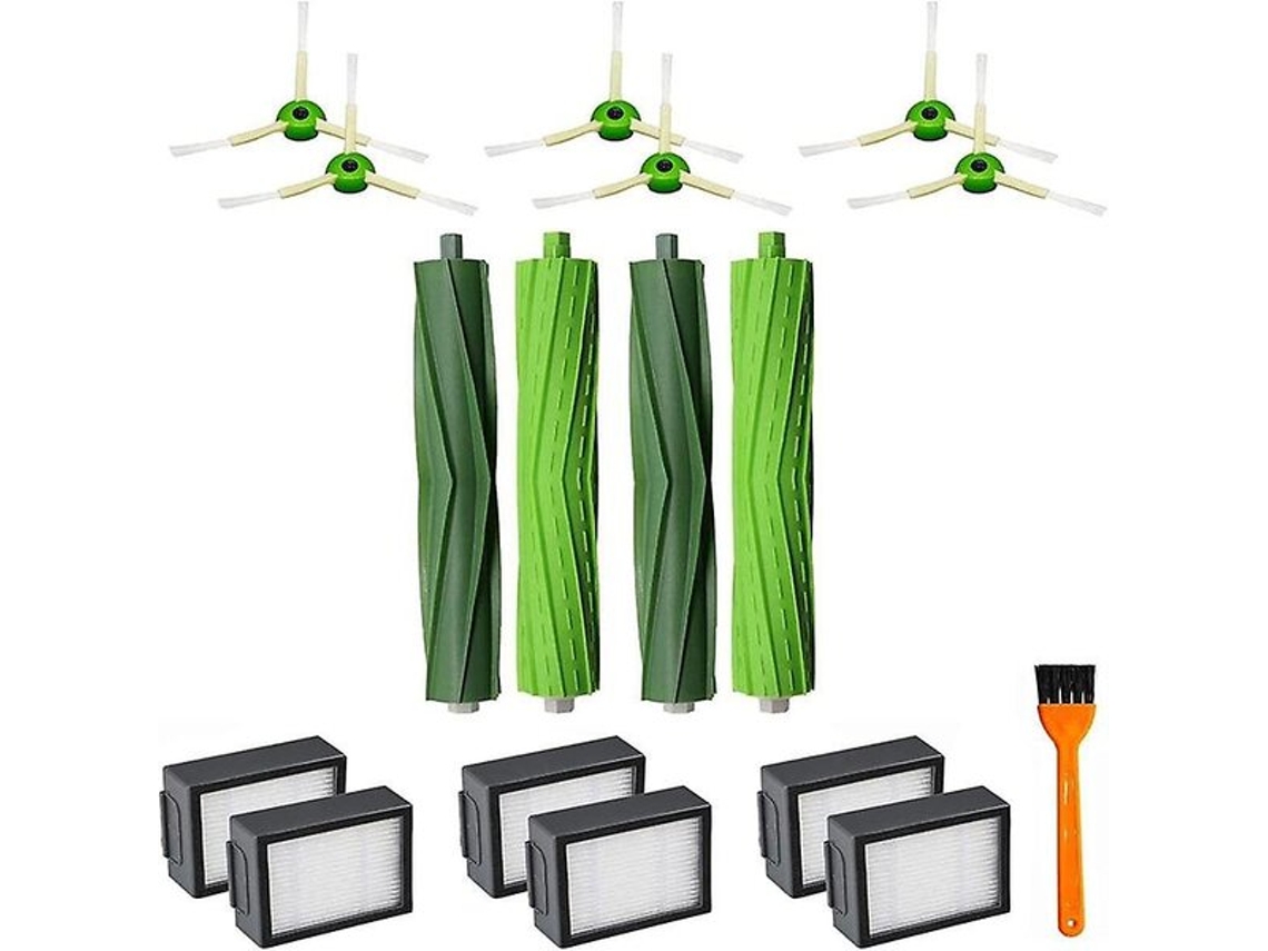 Cepillos laterales y principales HEPA para aspiradoras robot I7, I7, E5, E6vayotoy