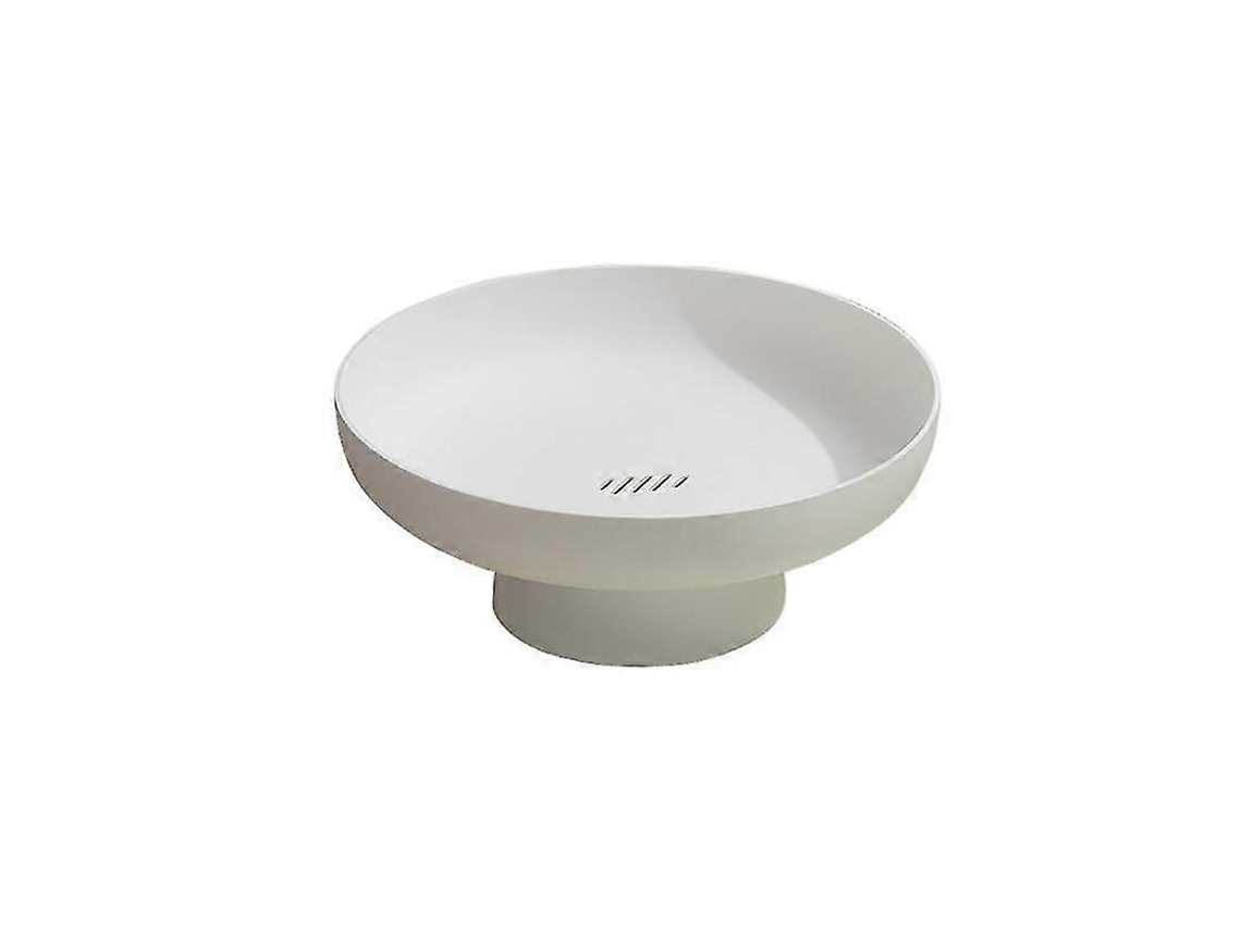 Frutero multifuncional con escurridor, ideal para aperitivos, pasteles y mucho más. Perfecto para el salón, el comedor o como frutero.