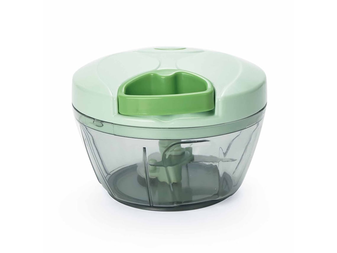 Prensa De Ajos Manual Multifuncional Y Picadora De Verduras De 400 Ml, Compacta Y Portátil Para La Cocina.
