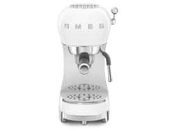Máquina de Café Expresso SMEG ECF02WHEU (15 Bar - Café Molido y Pastillas)