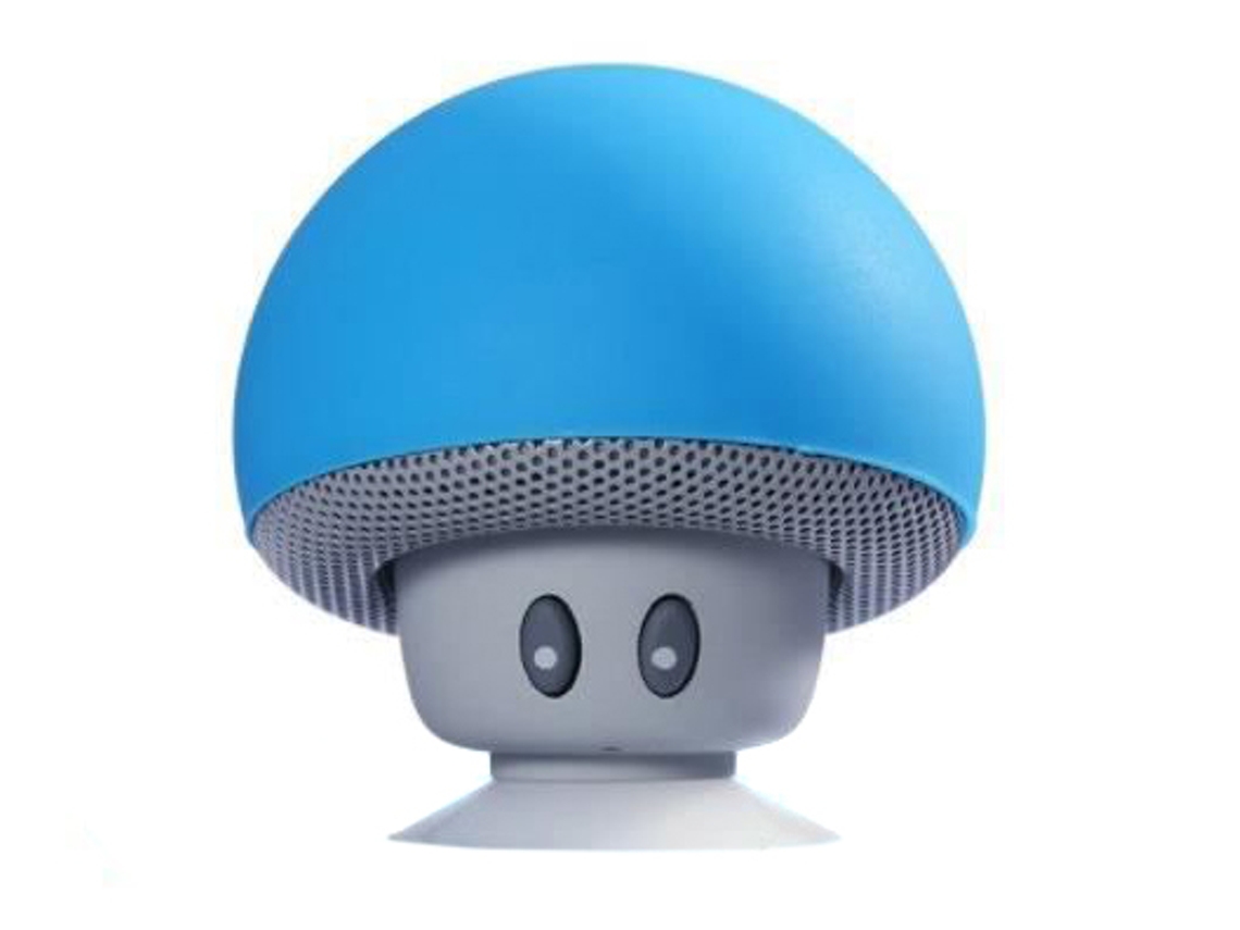 Bluetooth Column Mushroom para Samsung Galaxy S8 Samsung Smartphone Ventosa Columna Micro Mini Colum: Azul