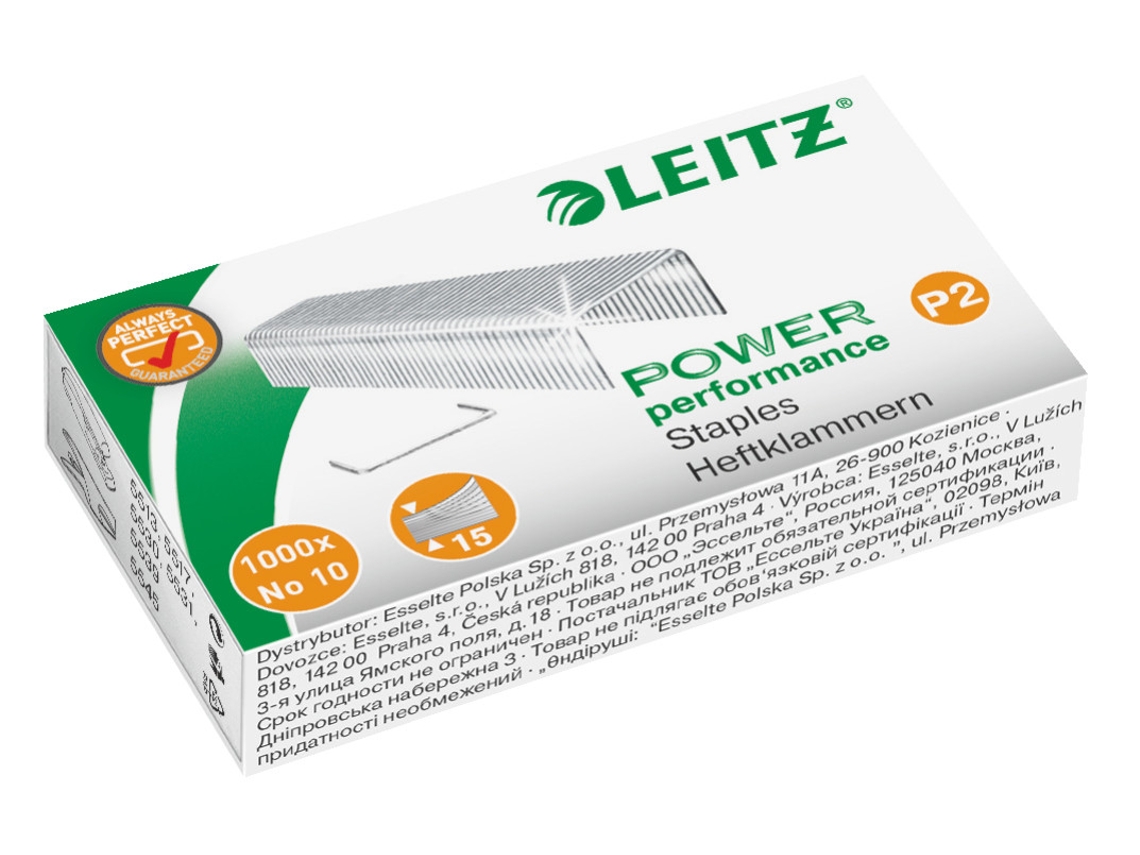 LEITZ 55770000 Grapa Paquete de Grapas 1000 Grapas