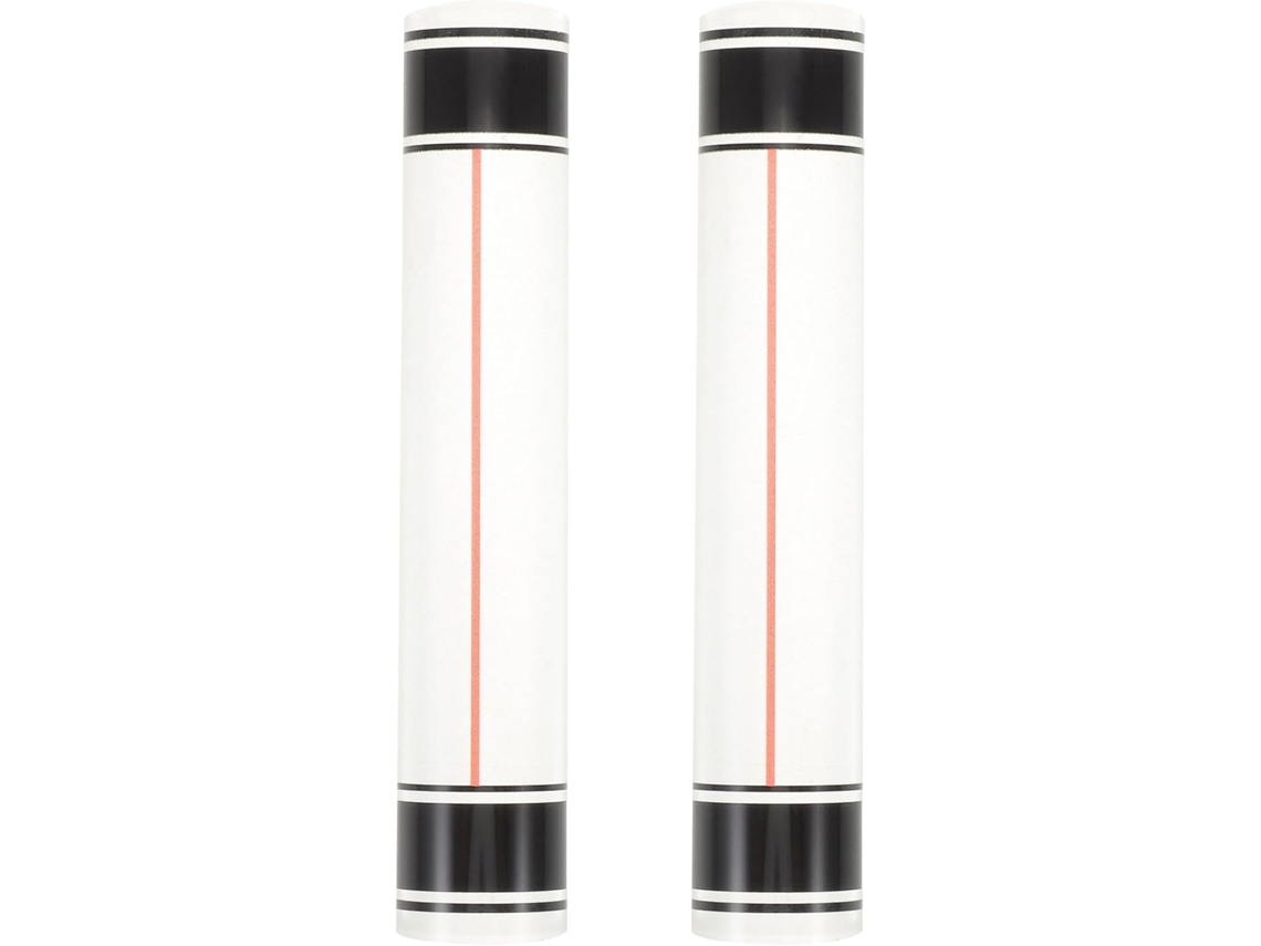 Juego De 2 Reglas De Aumento De Acrílico Transparente Con Marcador Deslizante, Aumento De 2x, 16 Cm.