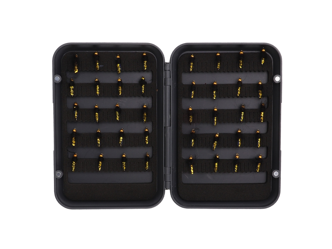 Kit De 40 Señuelos Para Pesca Con Mosca Con Estuche Impermeable - Señuelos De Pesca Profesionales Y Realistas