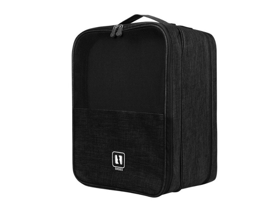 Organizador Zapatos Viaje Cremallera NEVEANCE Negro (37x28x4cm)