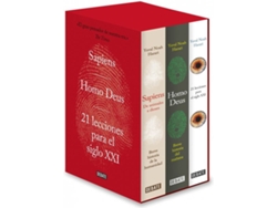 Libro Sapiens/Homo Deus/21 Lecciones Para El Siglo Xxi de Yuval Noah Harari (Español)