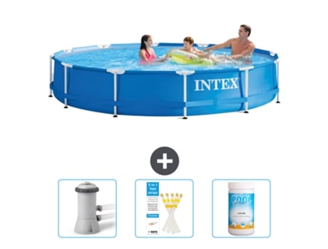 Piscina Tubular INTEX 28210NP-CB73 (6503 L - 366x76cm)