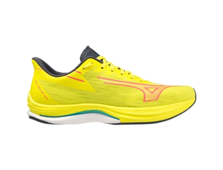 Zapatillas de Hombre para Running MIZUNO Wave Rebellion Sonic Amarillo (40)