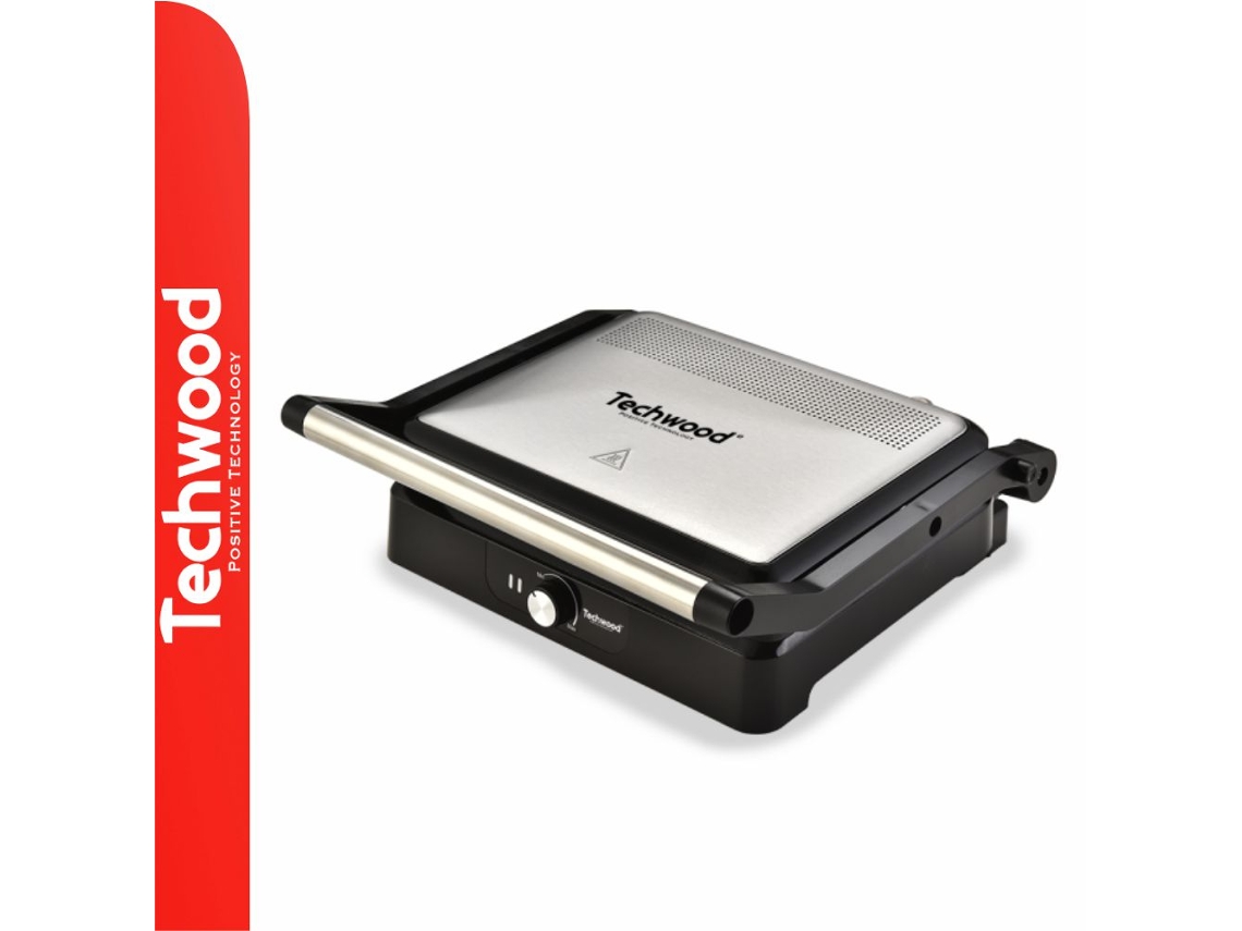 Parrilla eléctrica antiadherente Techwood de 2200 W
