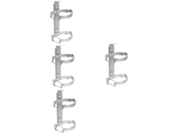 Soporte De Pared De 4 Piezas Para Extintores: Práctico Y Seguro Para El Hogar.