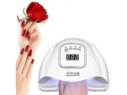 Secador de uñas UV con lámpara LED para manicura, 120 W, para secado de esmalte de uñas en gel UV, con pantalla LCD con sensor de movimiento, Ns2 GOKOCO