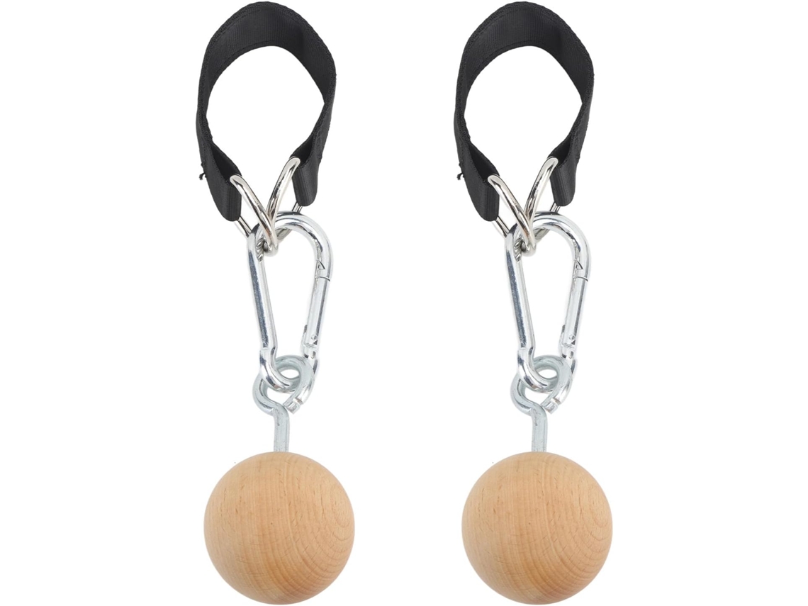 Ensemble De Balles Traction En Bois Pour La Force Des Bras, Entraînement À Domicile,