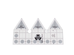 Regla De Corte De Acrílico Transparente De 45/60/90 Grados Para Patchwork Y Costura.