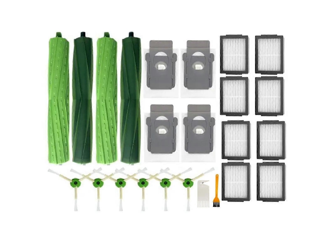 Accesorios para robot aspirador I3 I4 I6 I7 I8 J7 E5 E6 E7: cepillo lateral principal, filtro, bolsa para polvo, repuestos