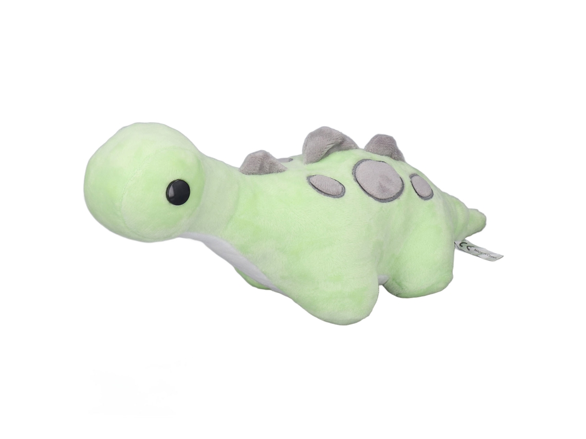 Rebe-brinquedos De Pelúcia De Dinossauro Bonitos, Macios E Amigáveis À Pele: Dinossauro Verde De Pelúcia Para Meninos, Meninas, Aniversário E Natal