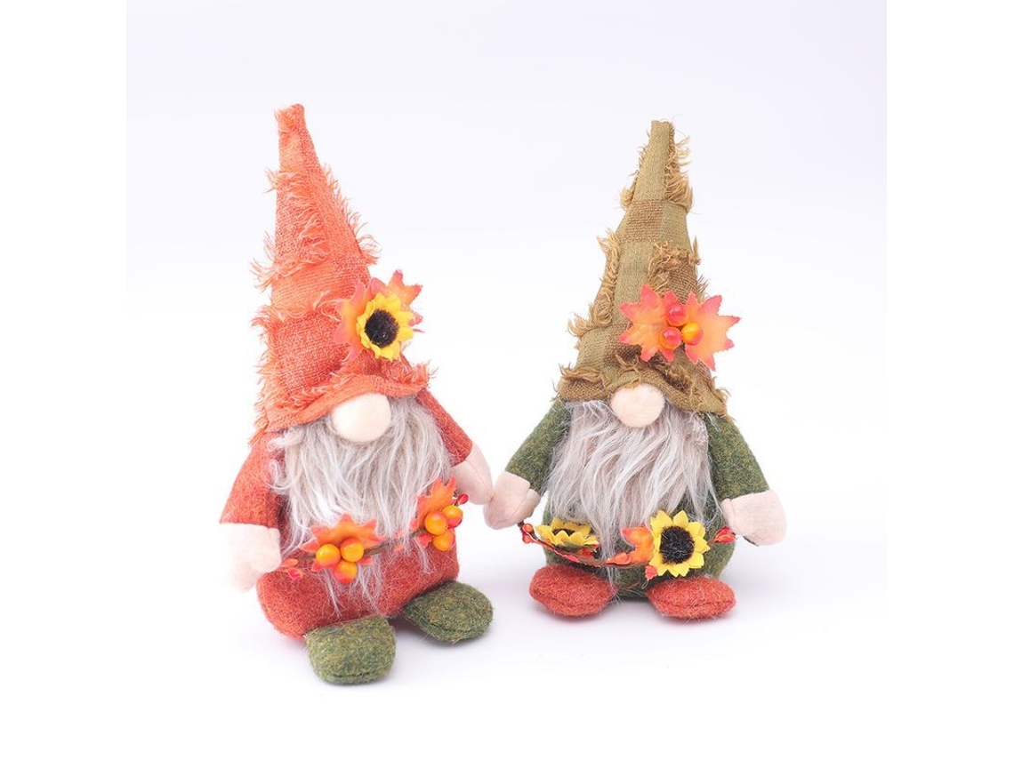 Regalos De Cumpleaños: Gnomos De Platos En Capas (gnomos De Otoño) Linjou 2 Unidades