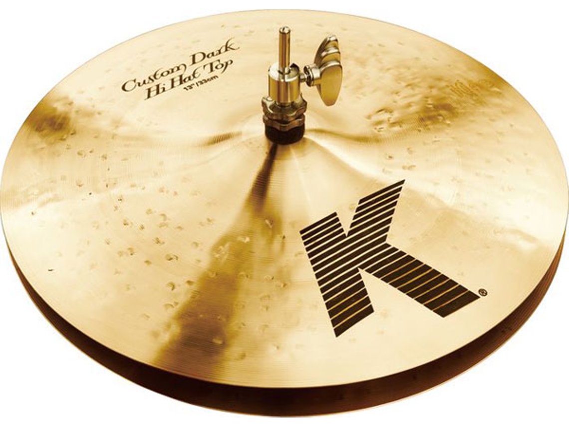 ZILDJIAN pratos choque k custom dark hi-hats 14