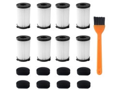 Filtros de repuesto para aspiradoras Moosoo D600 y Ariete Handyforce Rbt 2761 Rbt 2759 Incluye 8 filtros 8 filtros de espuma