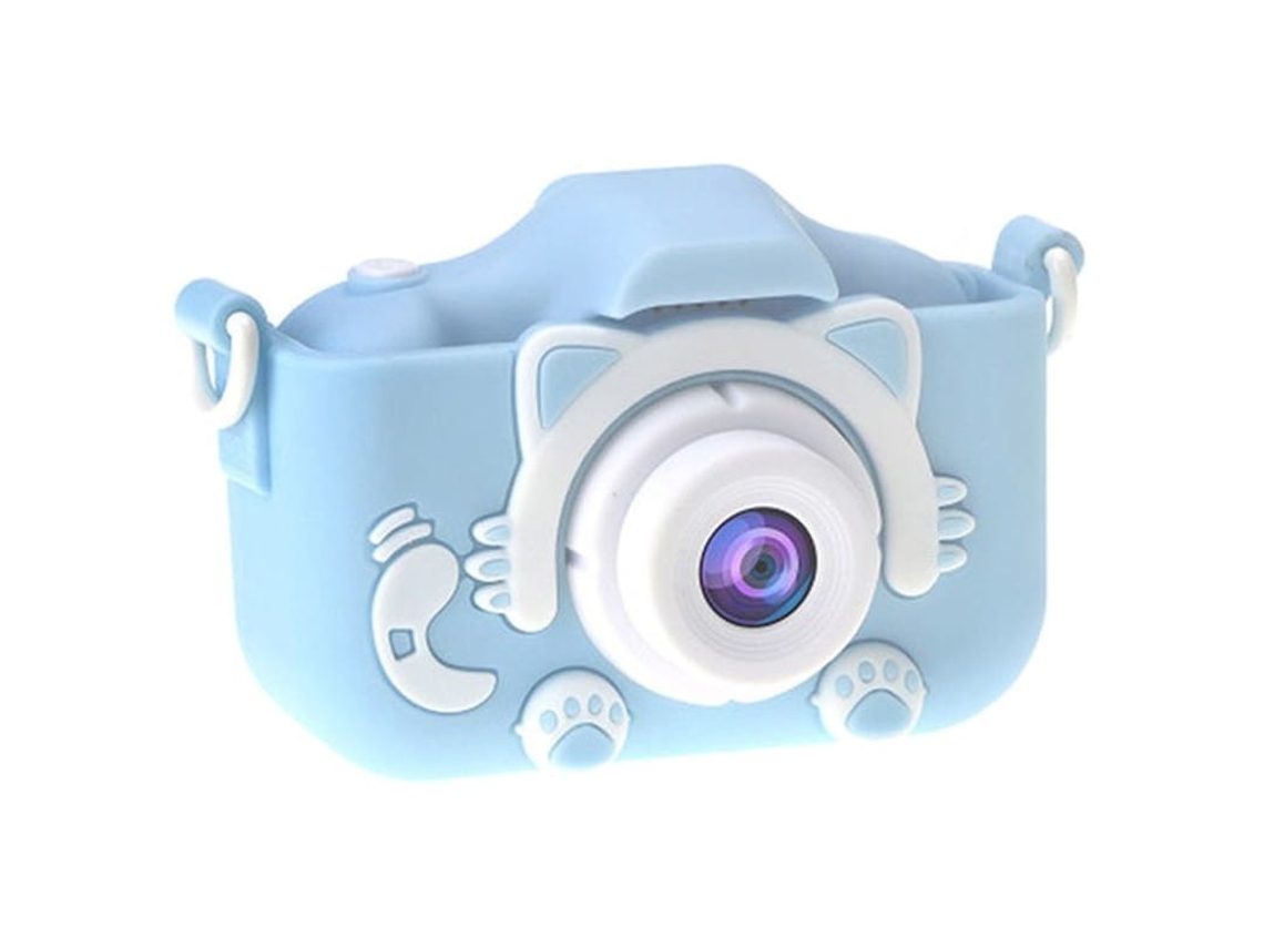 Cámara digital para niños K1C Versión actualizada 600Mah Oem Blue Cat Cover