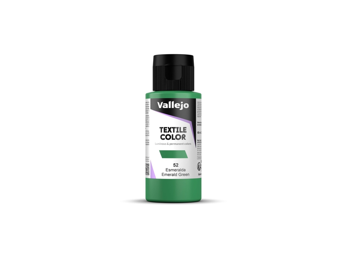 Pintura acrílica para tela Vallejo 60 ml (esmeralda 52)