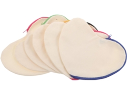 Bolsas De Transferencia Térmica Por Sublimación De 6 Piezas, Estuche Con Cremallera En Blanco