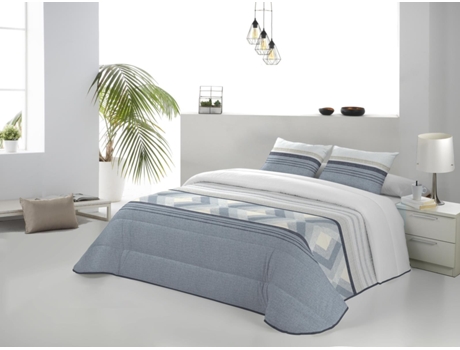 Colcha JVR Colman (Poliéster - Azul - 270 cm)
