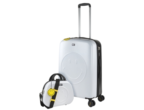 Juego De Maletas Pc SMILEY ORIGINALS SMILEY ORIGINALS blanco-negro (44X61x27 Cm - 63L)