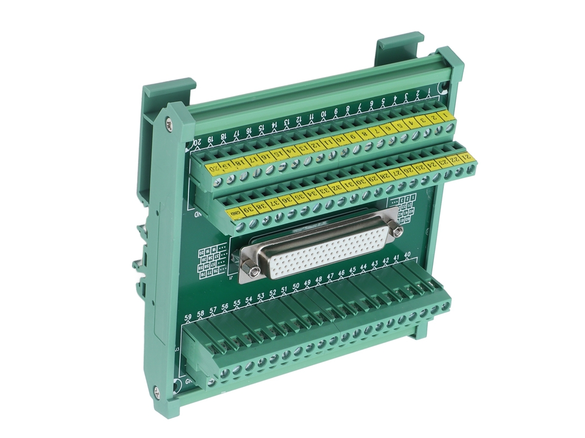 2026-as-módulo De Distribución Adaptador De Terminal Block Con Conector Hembra Para Cable 14‑26awg Dc 60v Db78‑m7