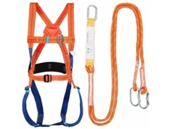 Kit de arnés de seguridad antichoque, equipo de protección contra caídas para trabajos en altura, escalada y elevación. Btforus