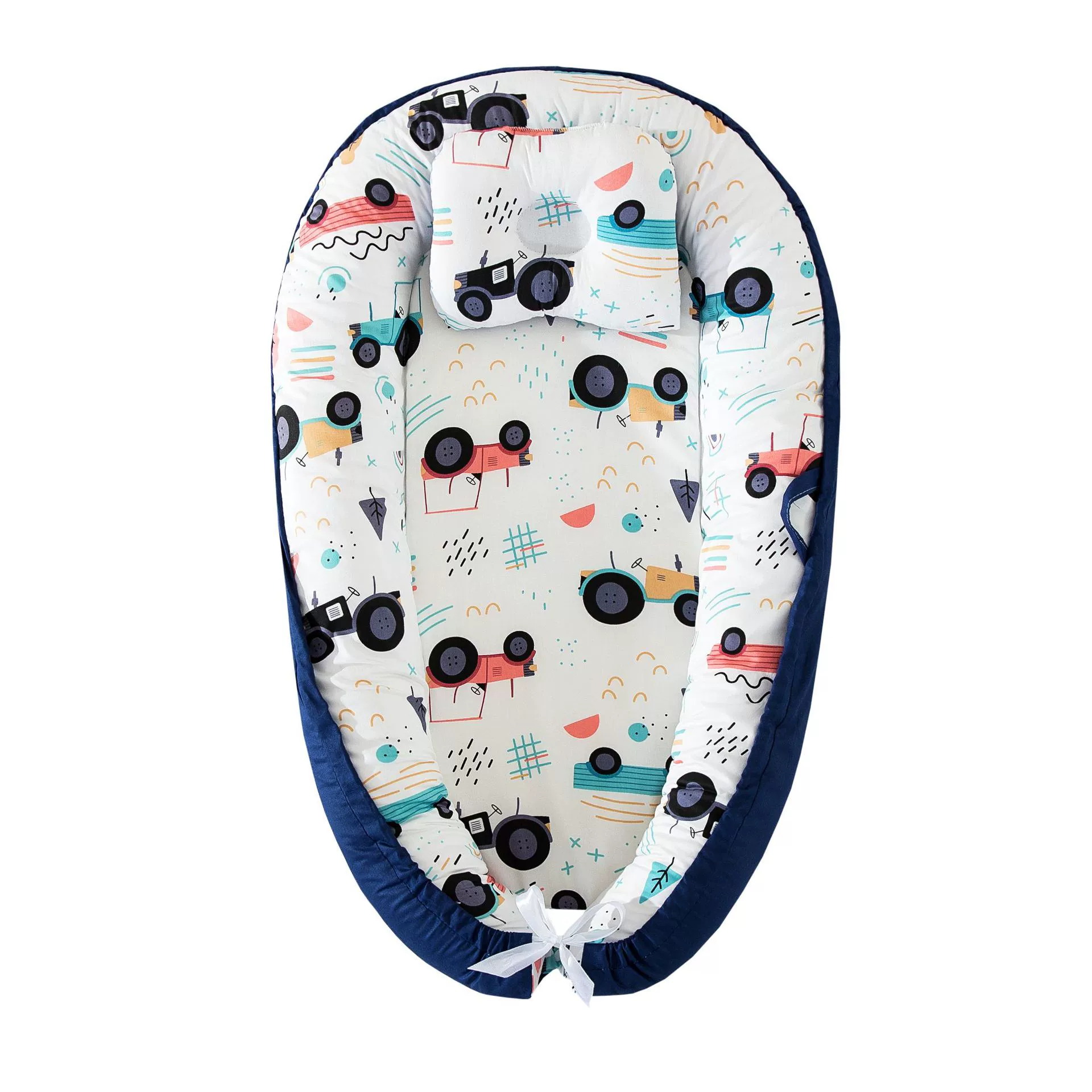 Nido Para Bebé Eifson 0-24 Meses Con Almohada Algodón Suave 85x55cm (coche)