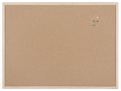 Pizarra de Corcho BI-OFFICE Basic (80x60cm)