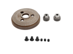 Correa Dentada Para Coche Rc 1/10 86t 19t 21t De Acero, Repuesto Para Traxxas Slash 2wd Rustler.
