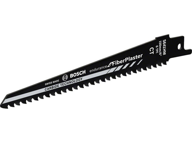 Hoja de Sierra Eléctrica BOSCH S 641 Hm: Especial Fiber & Plaster: 2Un
