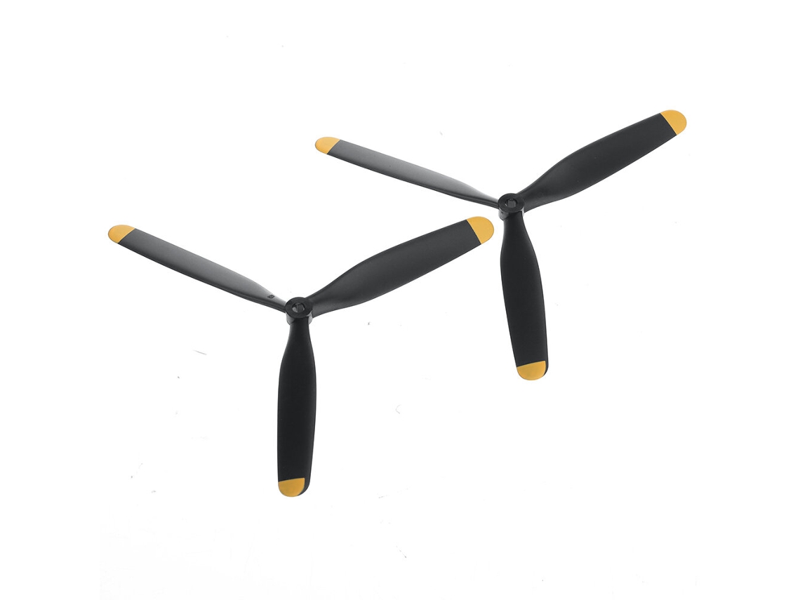 Solo Hélice 3 Pares cachine F4u Corsair Vmf-217 500mm Piezas De Repuesto Para Avión Rc Juego Completo De Hélices De 3 Palas / Hélice De 3 Palas