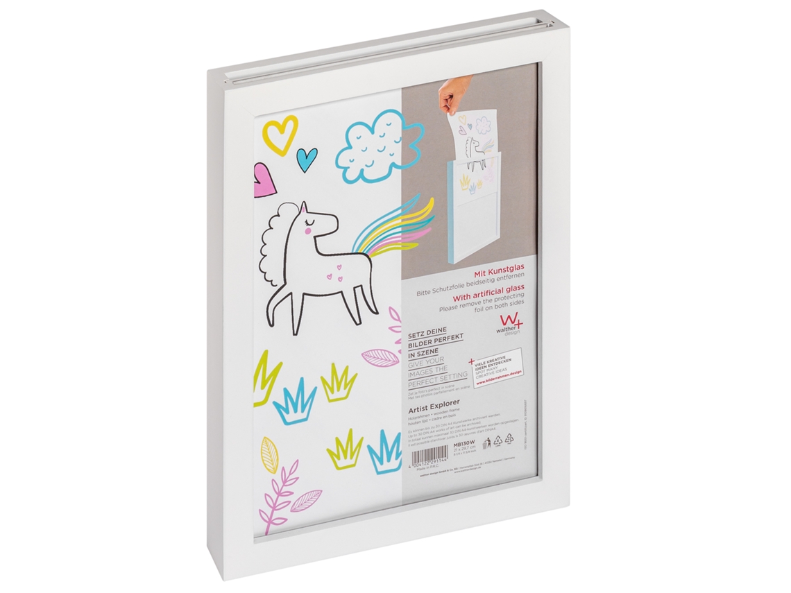 Artist Explorer Wooden Frame 021X030 White