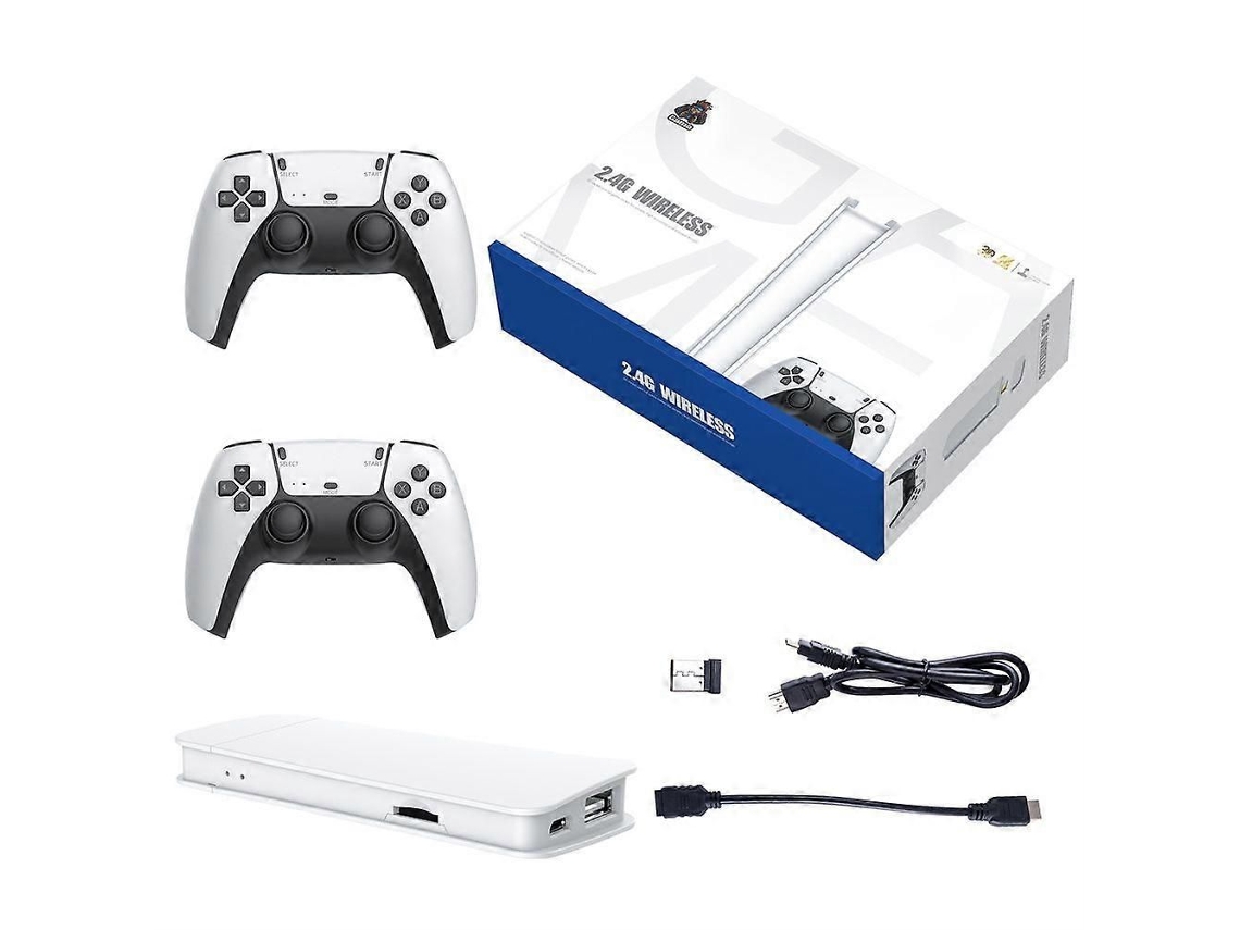 Nueva consola retro de videojuegos con HDMI 4K y más de 40000 juegos, con 2 mandos inalámbricos GOKOCO.