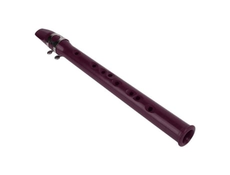 Saxofón de bolsillo Saxofón de bolsillo Mini portátil Fácil de usar Llevar Uso cómodo Instrumento musical (Púrpura)