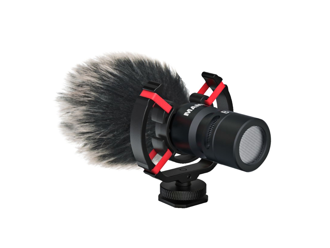 Mini micrófono para iPhone, teléfono y cámara DSLR - Micrófono de grabación de 3,5 mm para cámara