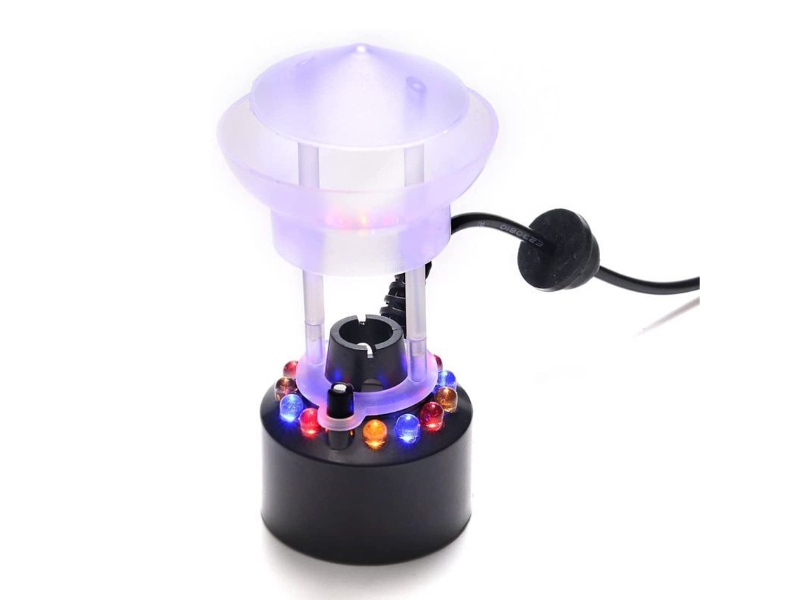 2026-máquina De Niebla Ultrasonica Con 12 Led Humidificador Para Piscina Fuente Acuario Halloween