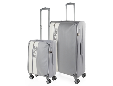Juego De Maletas Semi-Rígidas Eva DKNY DKNY-408 Instinct storm grey (46,5X78x28 Cm - 86L)