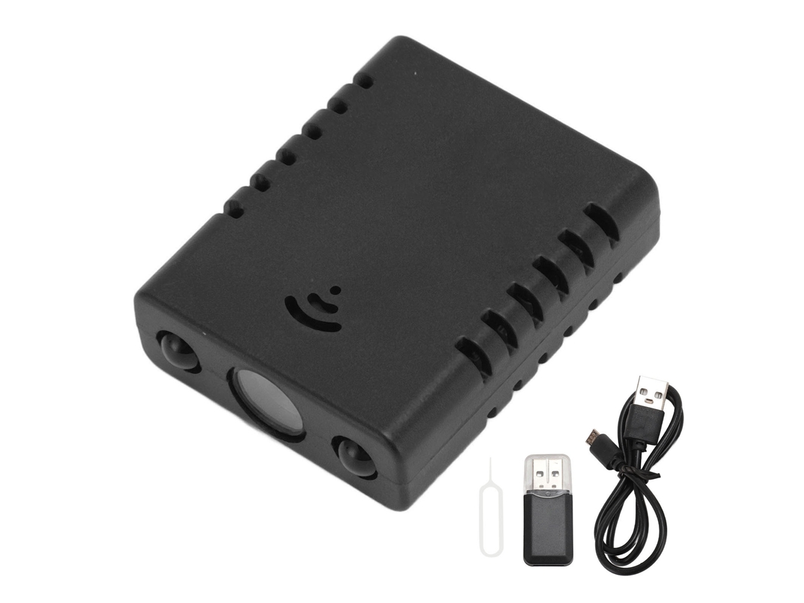 Pequeña Cámara Wifi 1080p Hd Con Visión Nocturna Y Detección De Movimiento Para Seguridad Del Hogar Y Mascotas.