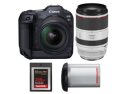 Canon Eos R3 + Rf 24-70mm F/2.8 L Is Usm + Rf 70-200mm F/2.8 L Is Usm + 1 Sandisk 256gb Extreme Pro Cfexpress Type B + Canon Lp- + Ebook Pricedirect