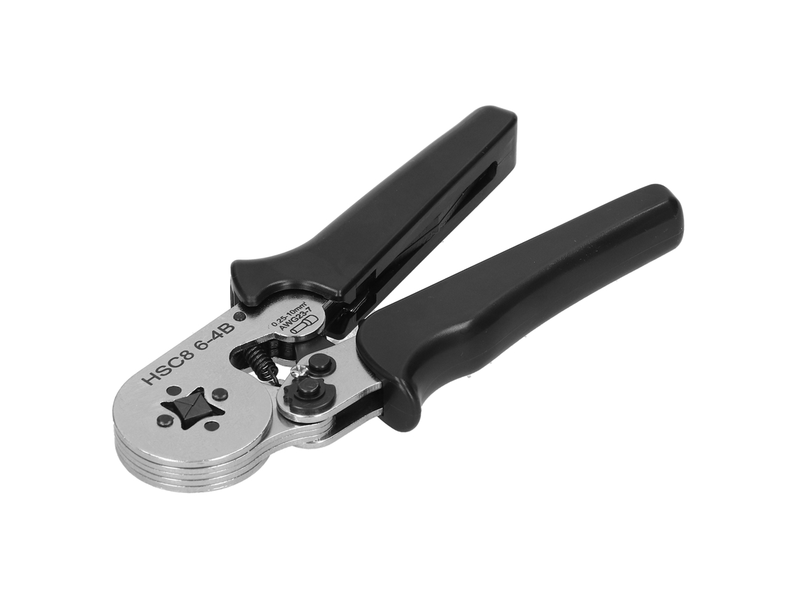 Cepillo de crimpeo manual autoajustable compatible con varios calibres