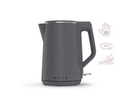 AENO EK4 tetera eléctrica 1,5 L 2200 W Gris