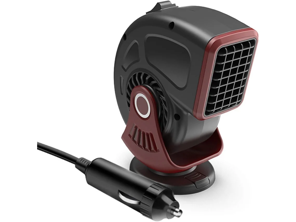 Calentador De Coche Desempañador Y Descongelador De Parabrisas Portátil De 12 V (rojo) Cuich