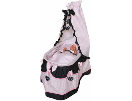 Cuna de Jugar DE CUEVAS Classic Romantic para muñeca bebé (Edad Mínima: 3)